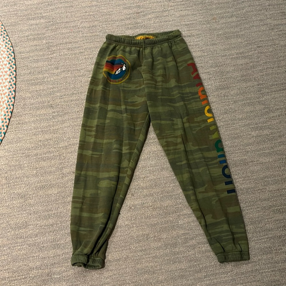 Aviator Nation camo sweatpants